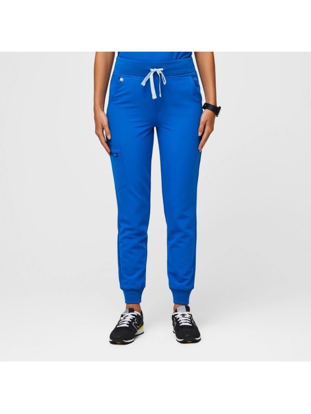 FIGS Zamora Joggers in Royal Blue XSP - Picture 2 of 7